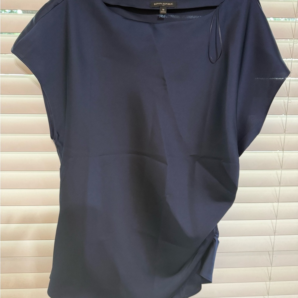 Banana Republic Navy Women's Blouse